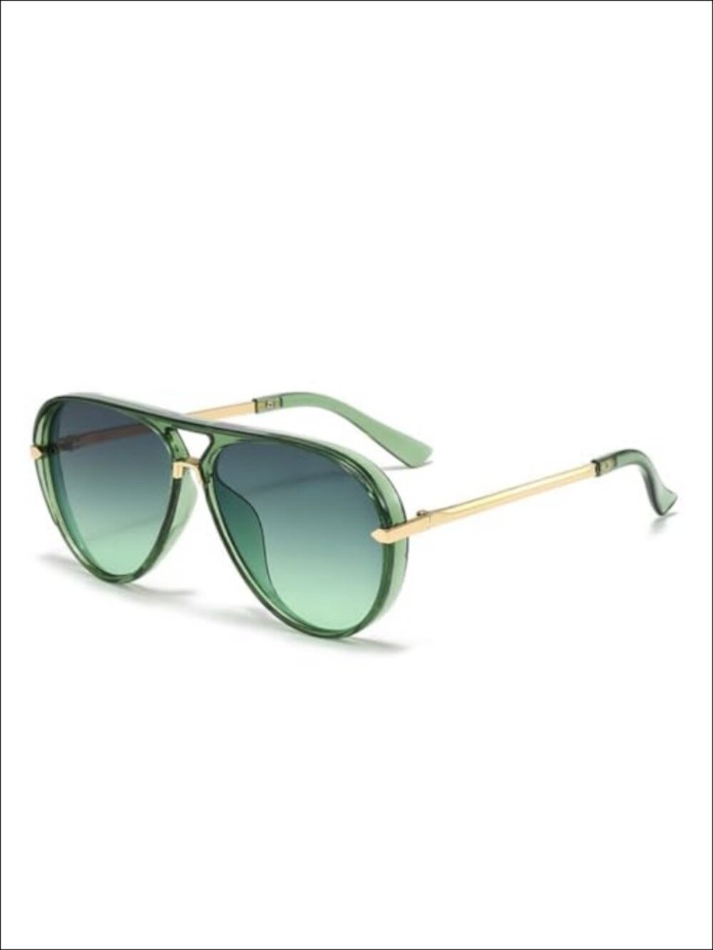 Oversized Retro Aviator Sunglasses UV400 Full Frame Unisex